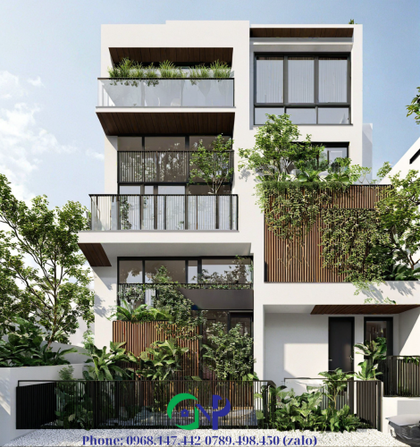 Mẫu nhà phố 2025